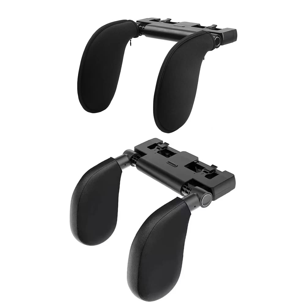 Cuscino poggiatesta universale regolabile per auto Cuscino di supporto cervicale Memory Foam per sedile passeggero da viaggio Sollievo dal dolore alla testa e al collo