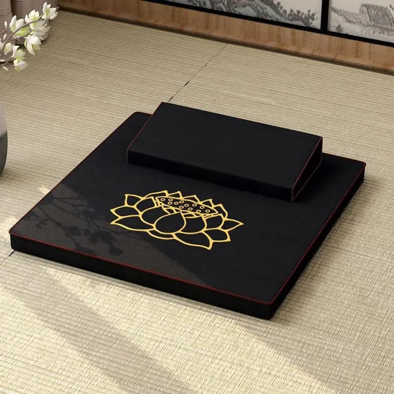 Futon Meditation Zen Household Folding Thickening Fabric Coconut Palm Pray Cushion Prayer Mat
