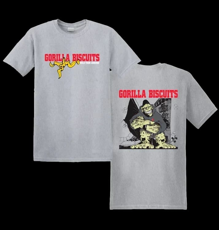 GORILLA BISCUITS - T-shirt 'Hold Your Ground'