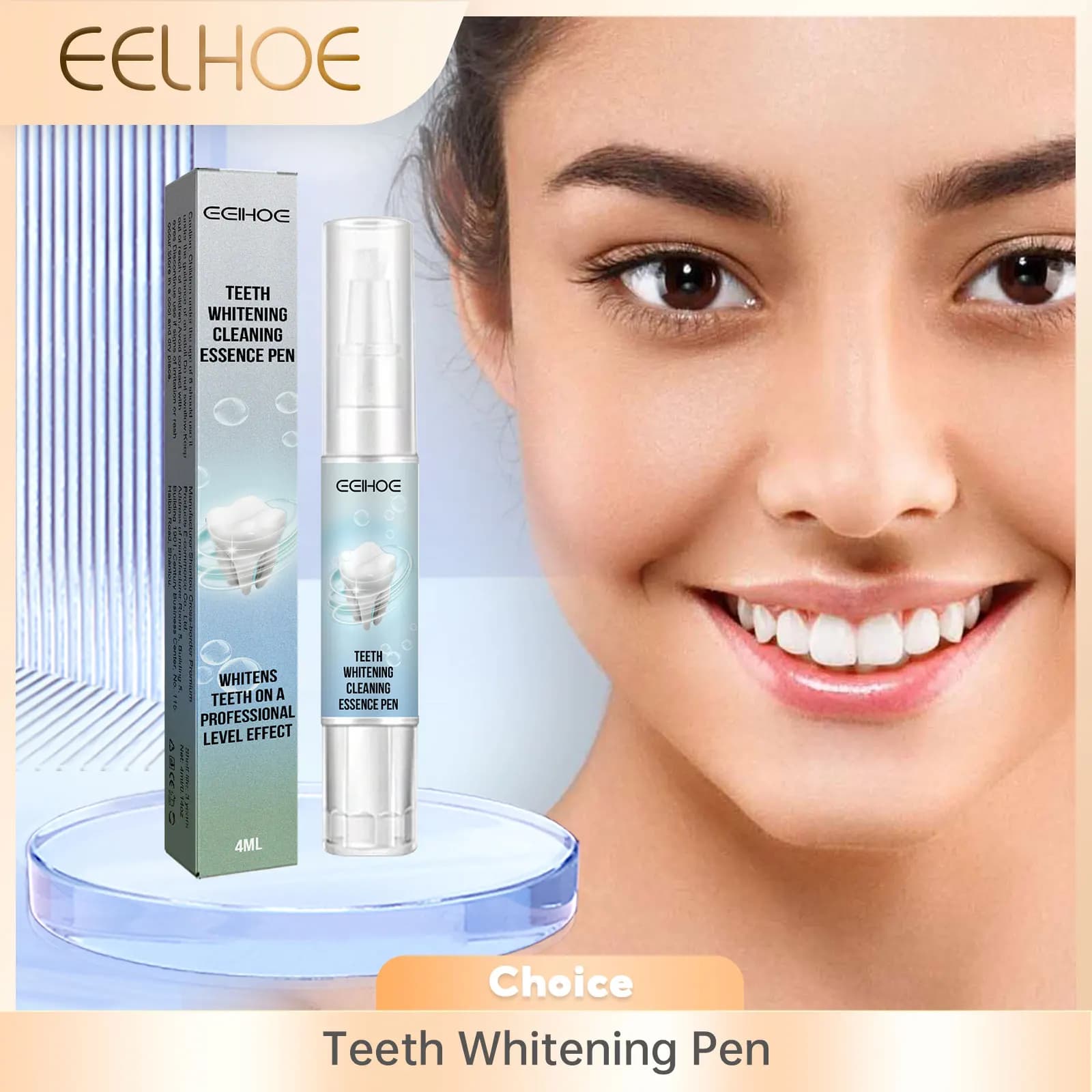 EELHOE tooth whitening pen dental calculation remove plaque stains essence whitening tooth cleaning tool dazzling oral hygiene care