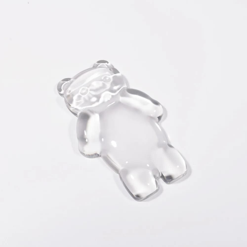 Tappetino per mouse impermeabile con orsetto dei cartoni animati, poggiapolsi dal design carino, antiscivolo, in morbido materiale confortevole, con protezione per il polso