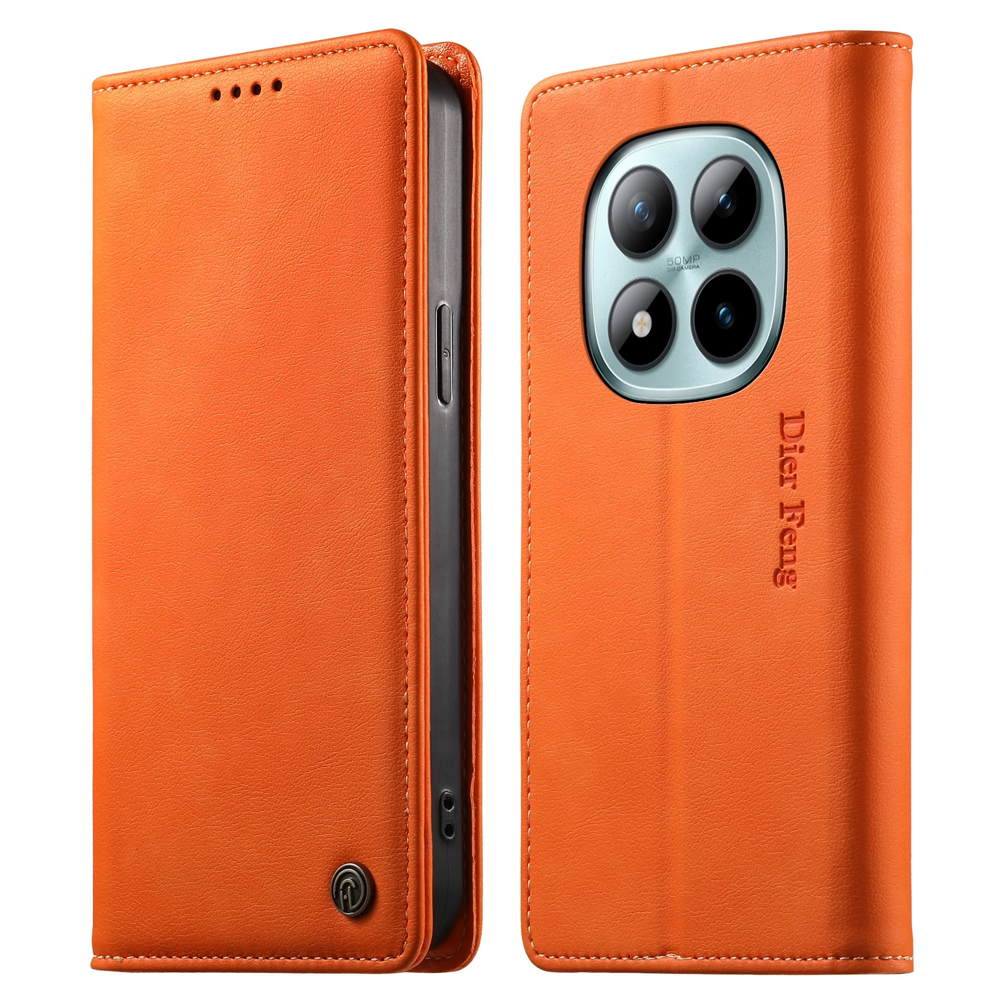 Custodia a Portafoglio con Blocco RFID per Xiaomi Redmi Turbo 4 Pro Note 15 Pro+ 5G 14 13 12 R K80Pro K70 Ultra A5 A3
