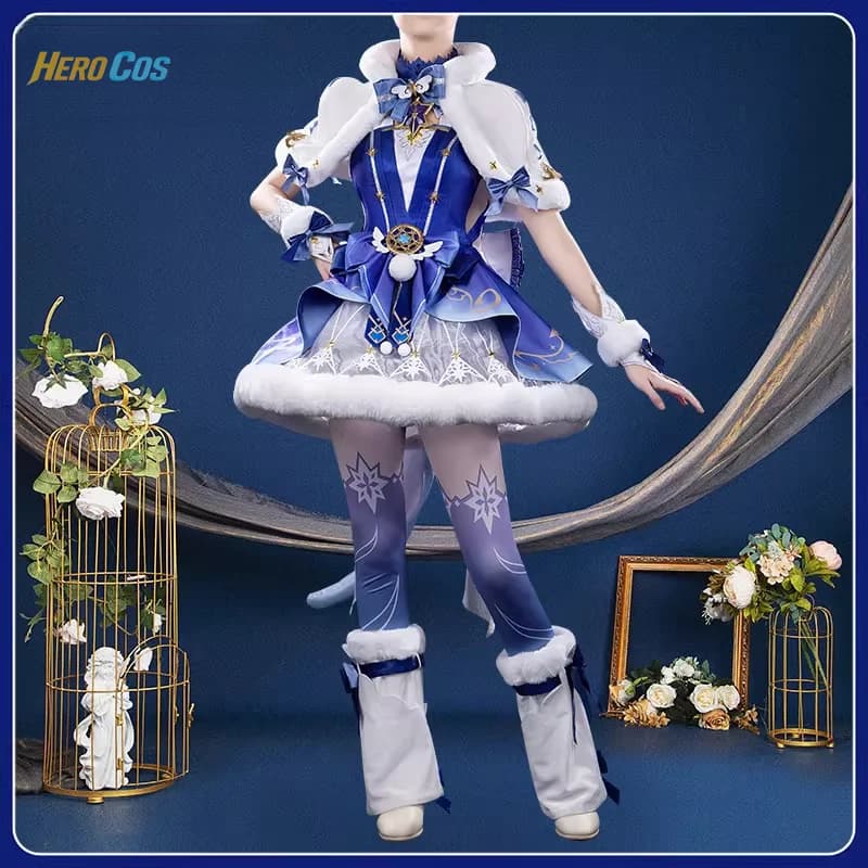 Costume da Cosplay di Strinova Michele per Halloween, Natale, Carnevale, Giochi di Ruolo, Comic Con, Abito Lolita HERO Cos