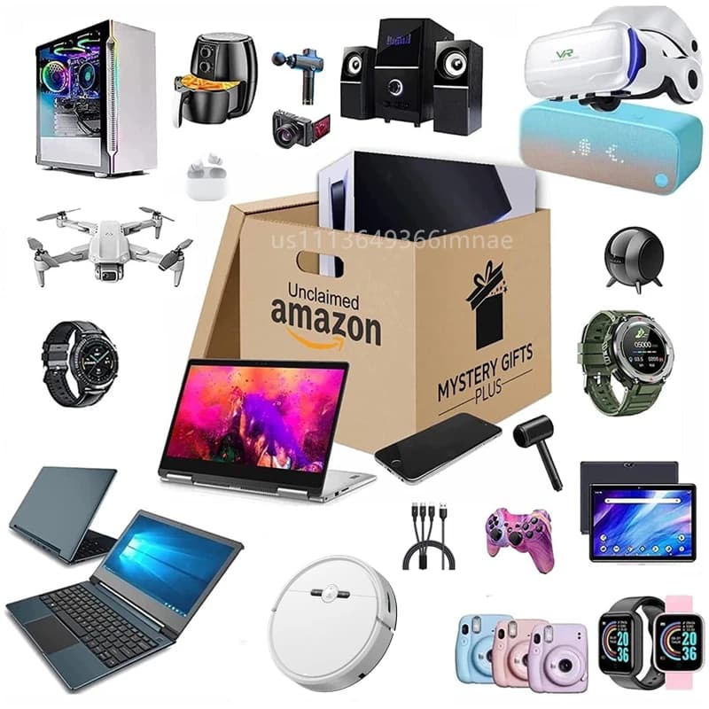 Gaming Tech Mystery Box: Borsa a Sorpresa Elettronica Casuale con Cuffie, Mouse, Smartwatch, Laptop e Accessori