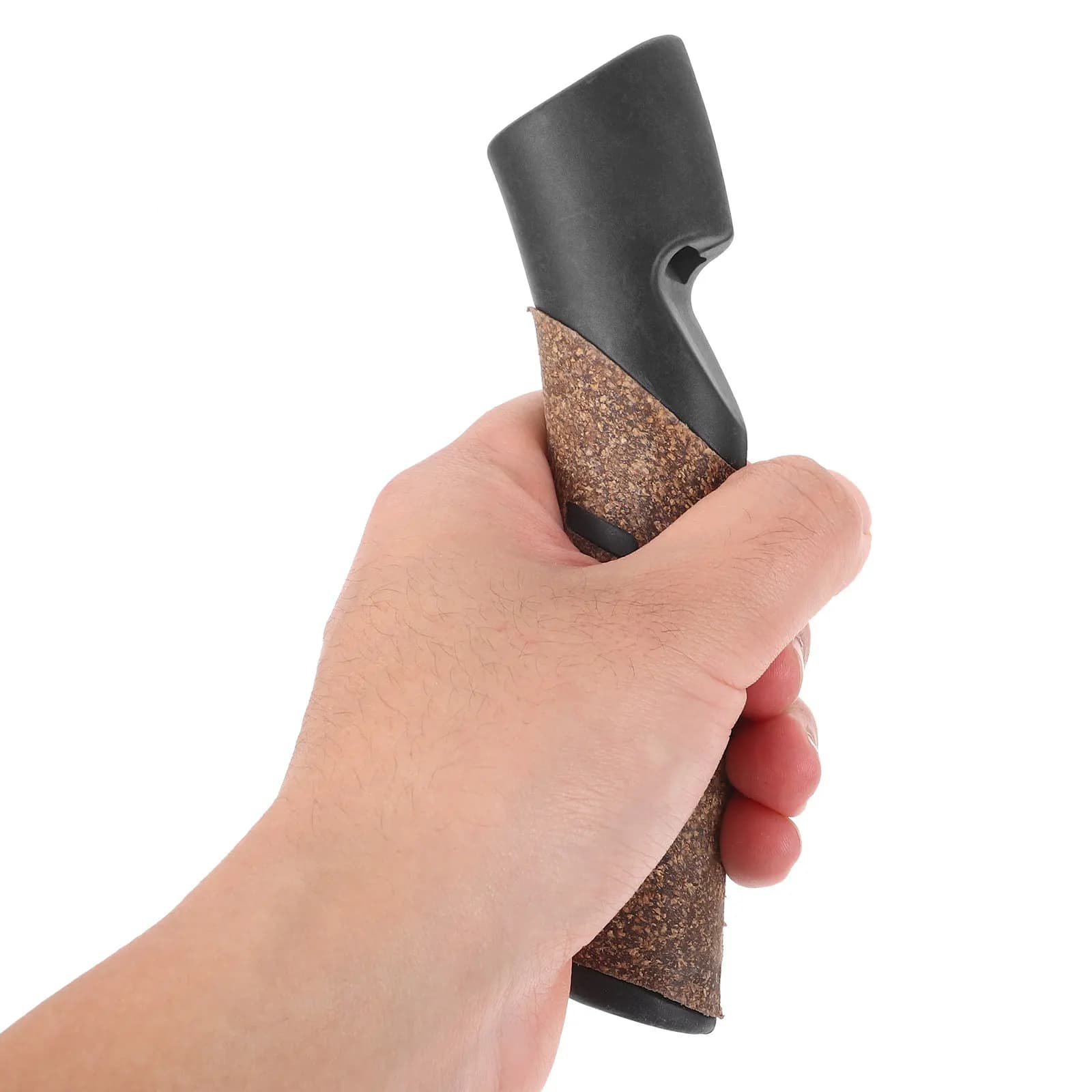 Impugnatura Ergonomica in Legno per Bastoncini da Trekking, Compatibile con Bastoni da Escursionismo e Sci, Presa Comoda e Sicura