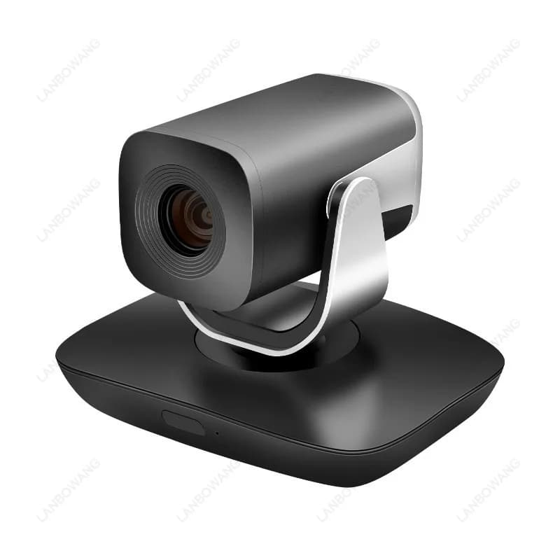 2MP 1080P 360 Degree Wireless PTZ USB Webcam, 18X Zoom 3D Noise Reduction HDR Camera For Online Teaching Video Conference