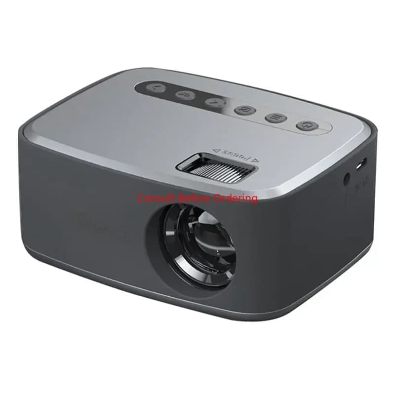 Mini proiettore T20 1080P Multimedia Home Theater Movie Video Beamer Spina USB USA per Home Cinema all'aperto