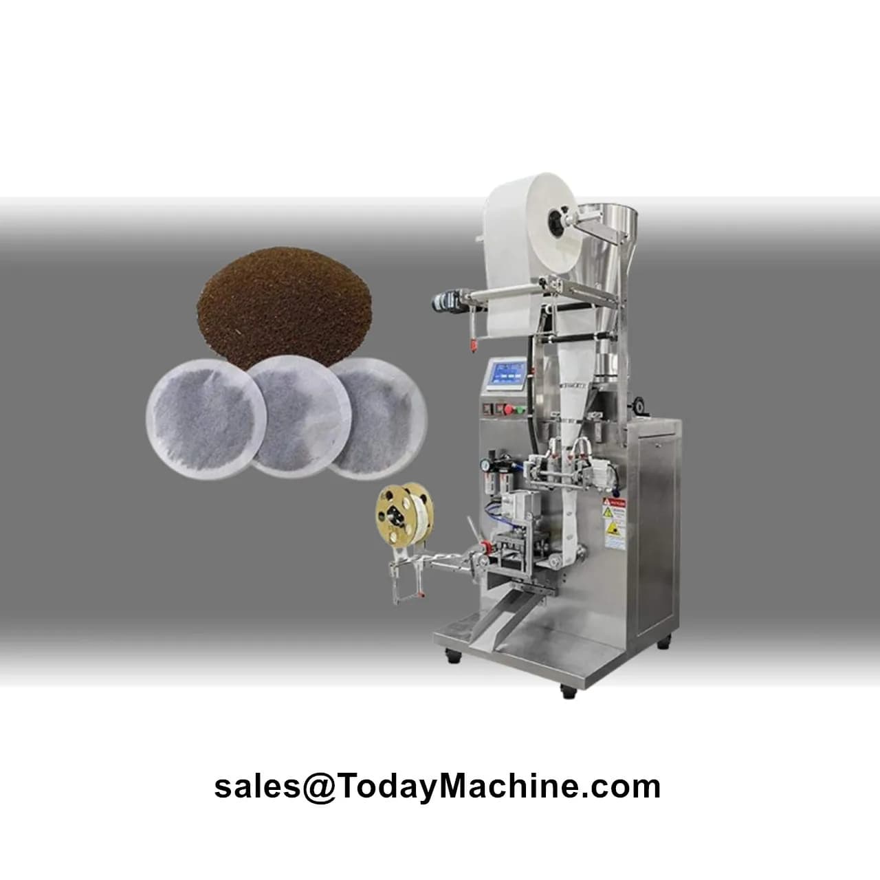 Automatic Filling 3 Side Sealing Filter Paper Pouch Sachet Tea Bag Packing Machine