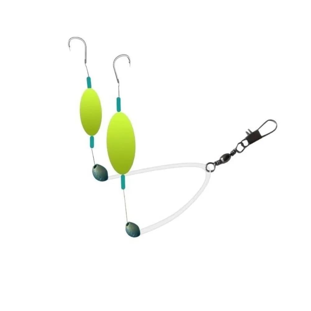 5 pezzi di montature da pesca a doppio amo con sospensione anti-fondo per la pesca alla carpa, misura 3 # -12 # Esche da pesca Pesca Carp Rigs