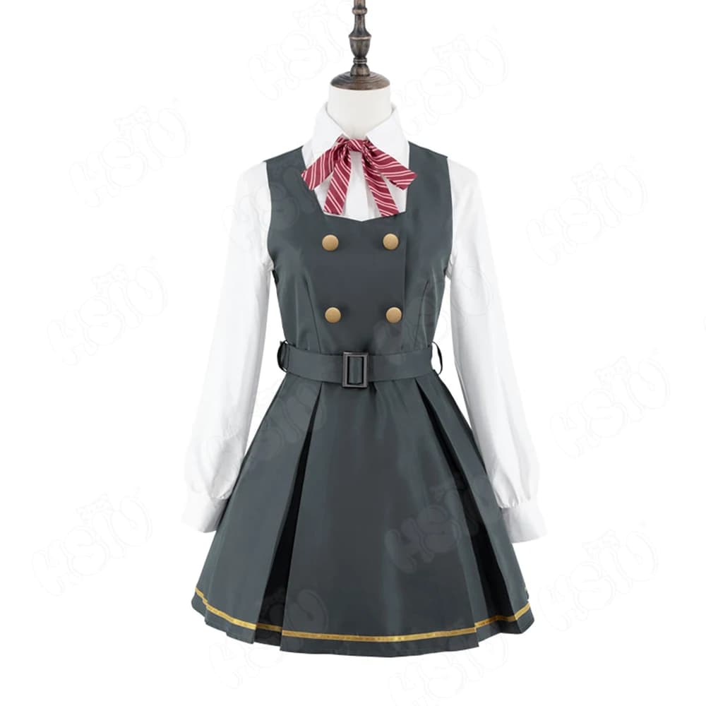 New 2026 Uniform Student Set with Gonna, Clothing and Wig for Cosplay by Itagaki Kanoe from Game Blue Archive