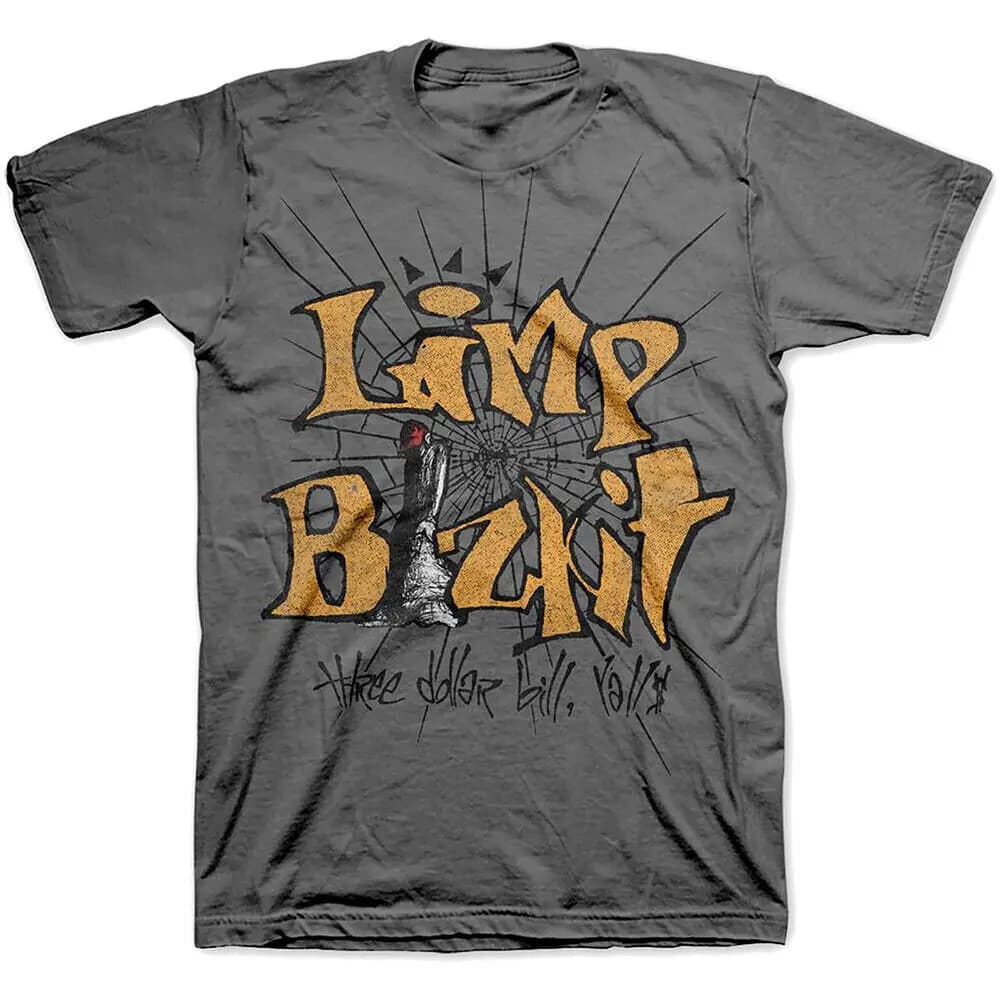 Lap Bizkit-t-shirt Bill - Grey da 3 dollari