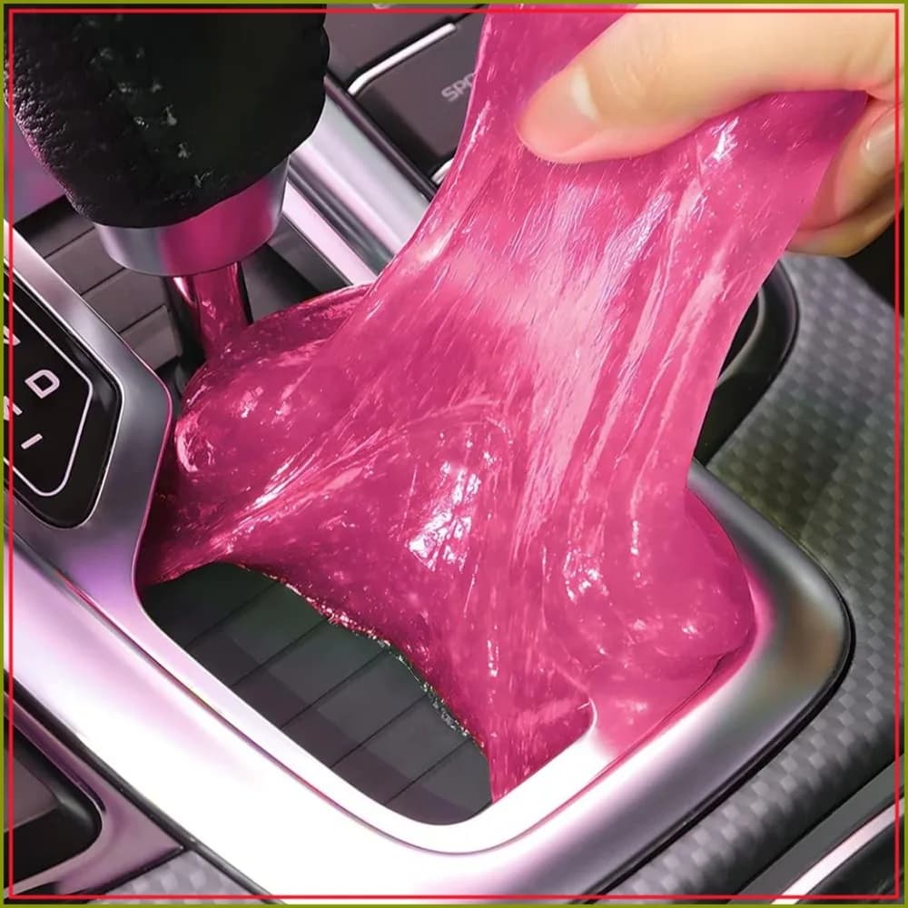 Car Cleaning Gel for Auto Detailing, Slime Mud Putty Dust Removal, Interior Soft Glue Tools Kit for Air Vents, Keyboard, PC, Laptops