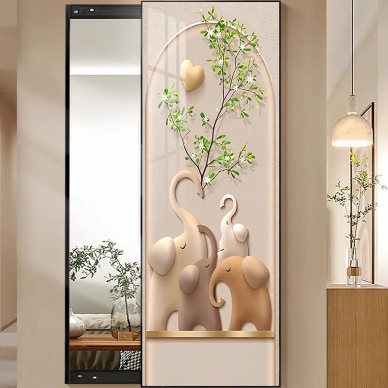Decorazione moderna Specchio da parete Articoli per soggiorno Camera da letto per ragazze a corpo intero Specchio di lusso Bagno lungo Espelhos Decorazioni per la casa