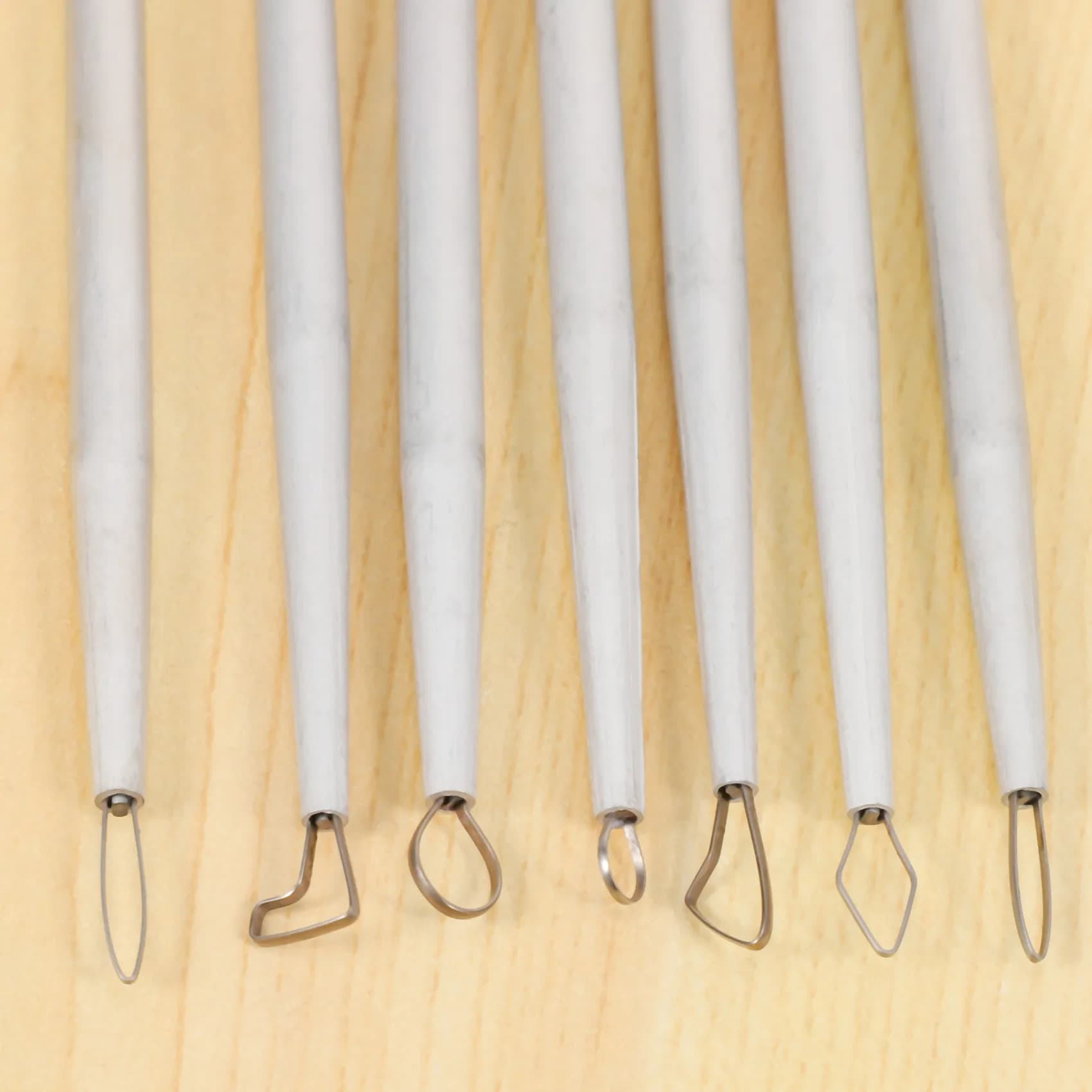 YWDZ-Strumenti per argilla polimerica Strumenti per scolpire la ceramica Set di strumenti per argilla con anello terminale per filo di nastro da intaglio