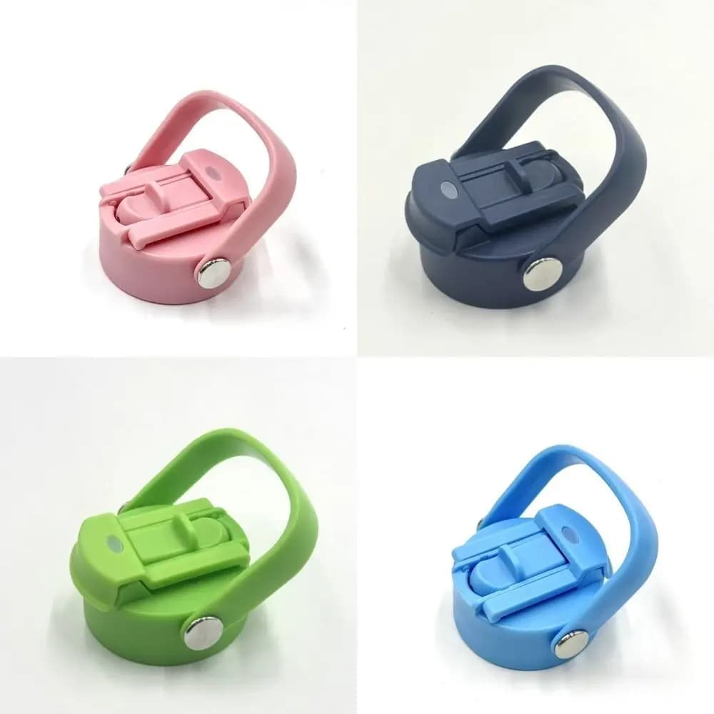 PP Plastic Universal Replace Lid Splash Spill Proof With Big Handle Wide Mouth Lid Wide Mouth Spill-proof Cup Cover