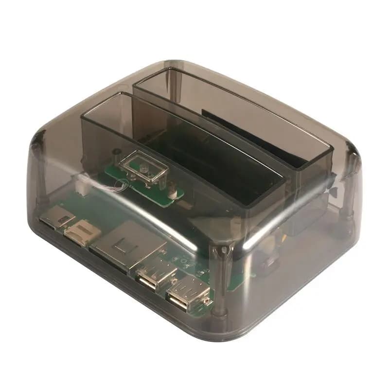 Docking Station per Hard Disk da 2.5 e 3.5 Pollici, Lettore SATA IDE HDD SSD, Box Esterno a Doppio Slot