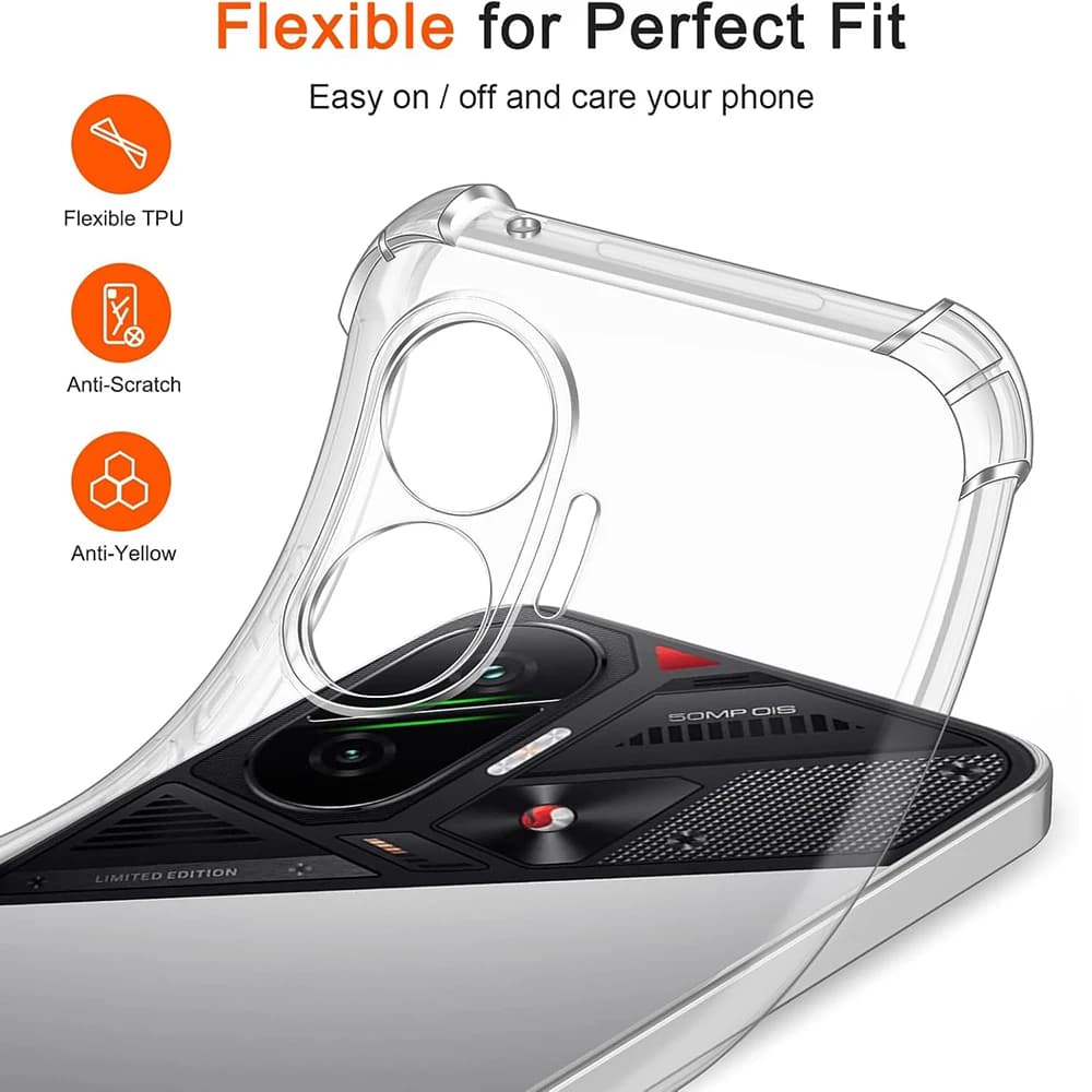 Shockproof Silicone Soft Case For Xiaomi POCO F7 Ultra F6 F5 F4 F3 F2 X7 X6 X5 X4 X3 M7 M6 M4 Pro Clear Ultra Thin Cover Shell
