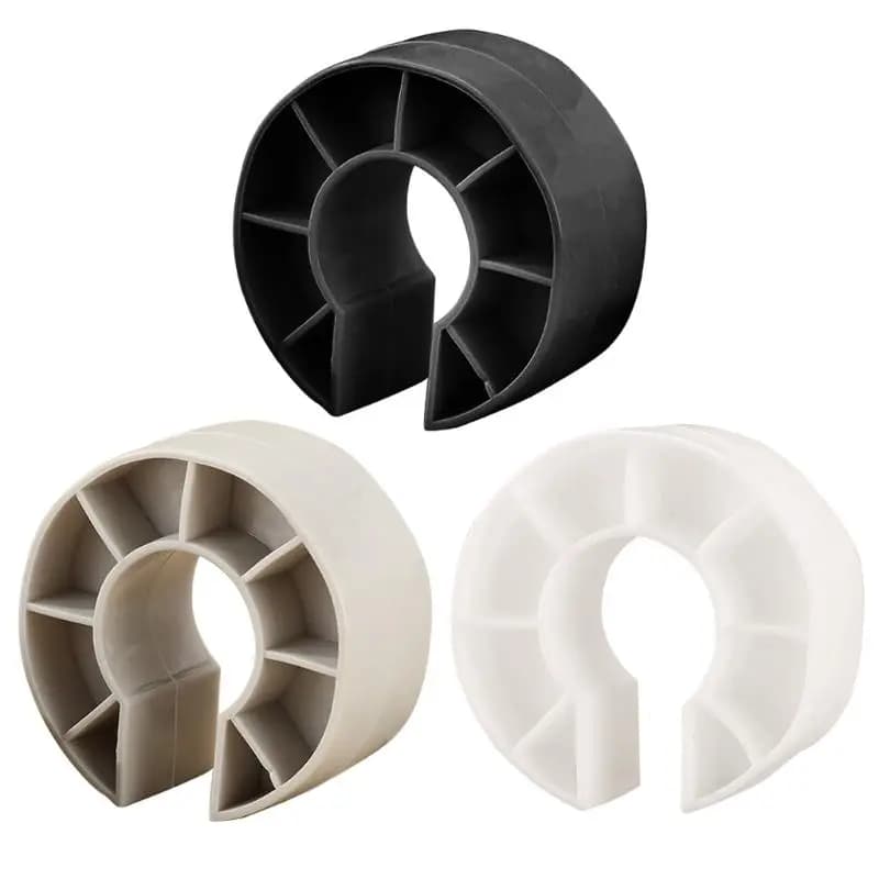 652F Non pizzica i fermaporta, i paraurti spessi in PVC, riducono il rumore, 34 mm, per cameretta dei bambini