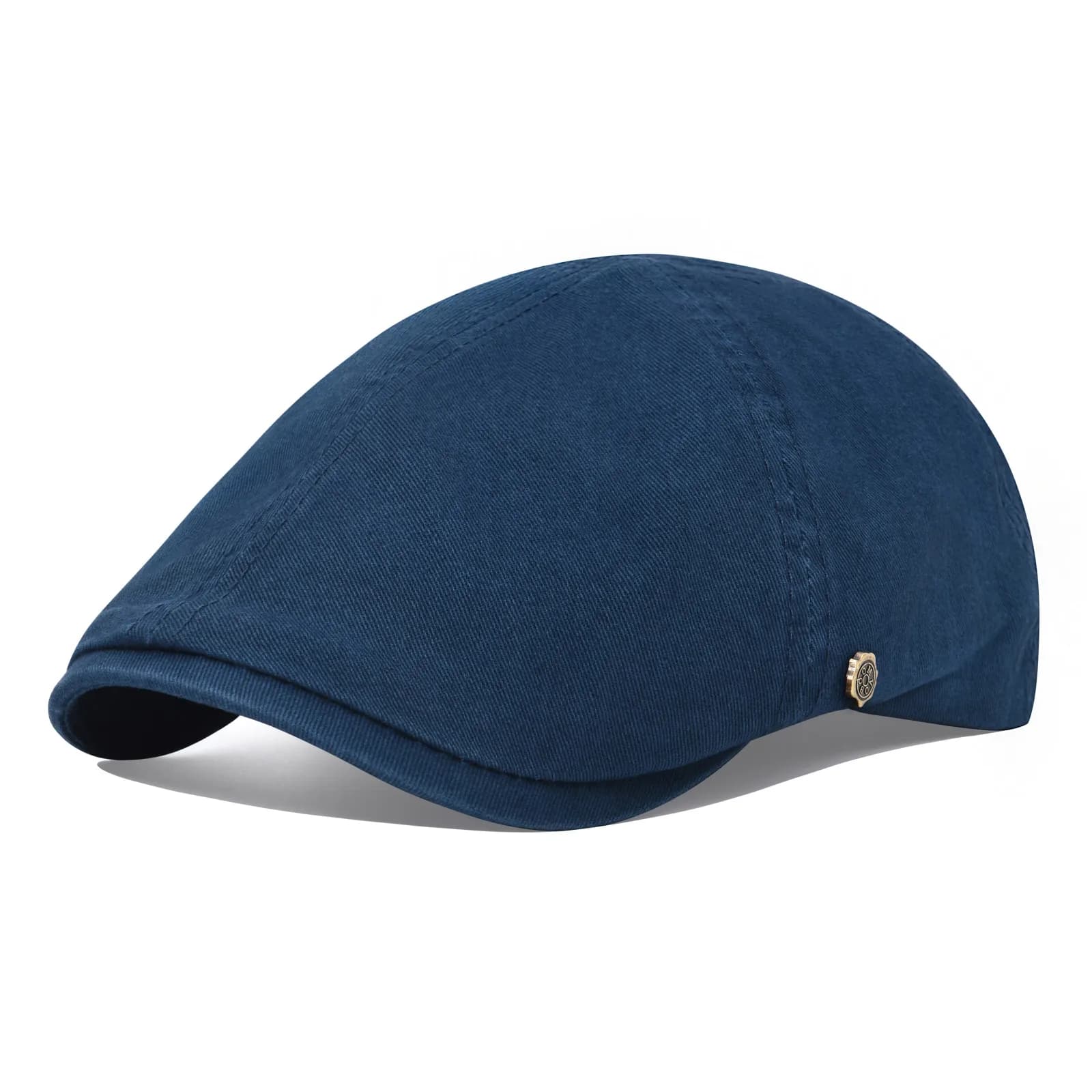 VOBOOM Berretto piatto classico in cotone Berretti edera Uomo Donna Strillone Cabbie Driver Cappello Stagione Berretto piatto Berretto mimetico casual tinta unita