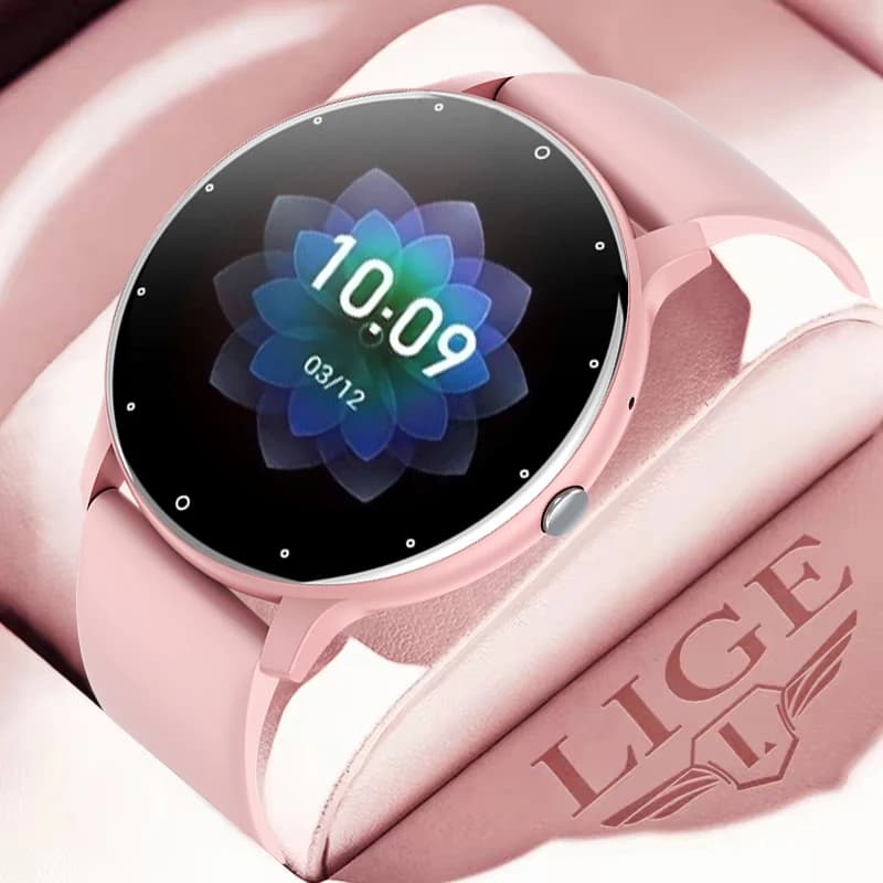 LIGE 2026 Nuovo Smartwatch per Uomo e Donna, Schermo Touch Completo, Chiamate, Fitness Tracker, Monitoraggio Frequenza Cardiaca, Salute e Sport