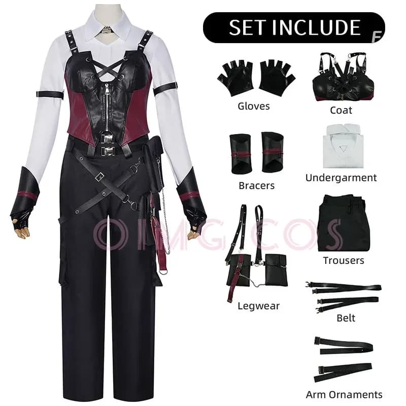 Costume Cosplay Deep Space Hunter, Adult Uniforms, for Carnival, Halloween Festival, Mask, Souls, Men's Games