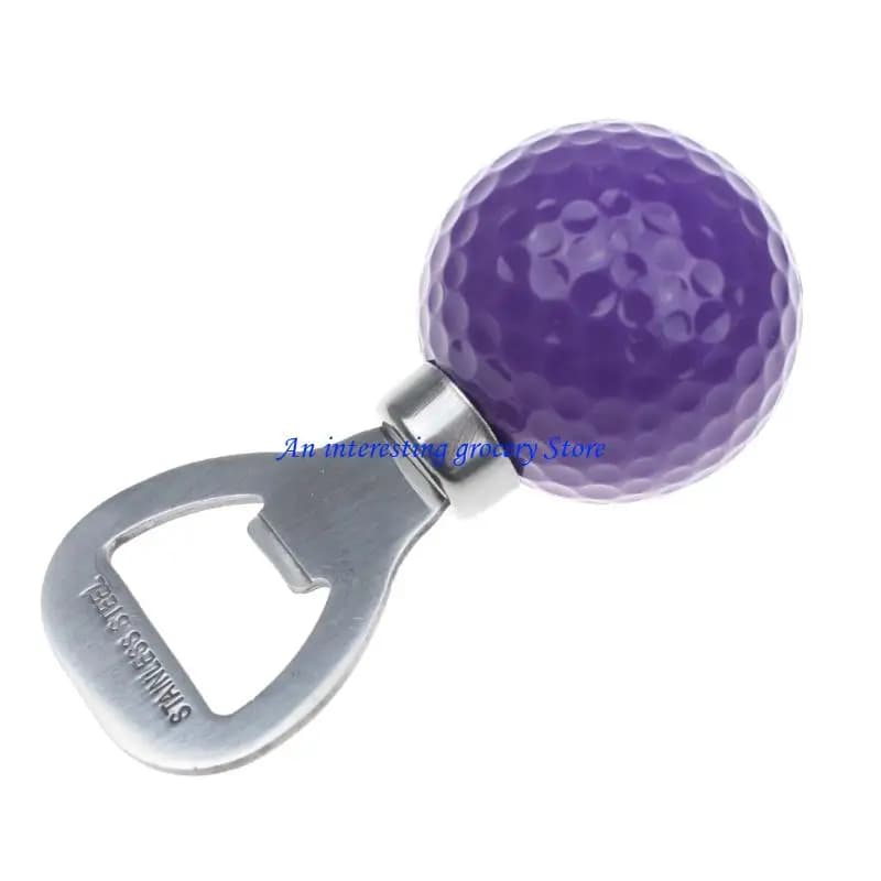 652D Golf Ball Shaped Bottle Opener Beer Bottle Opener Funny Gift for Men Women Novelty Item for Golf Lover Beer Enthusiasts