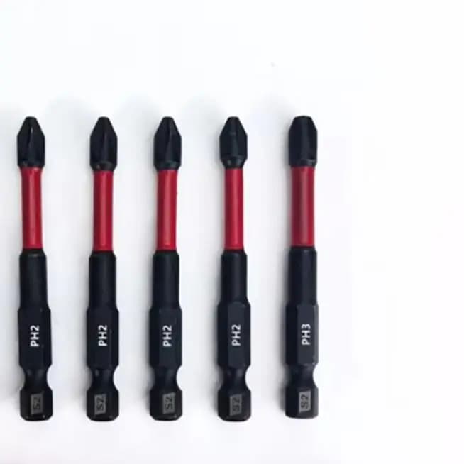 Magnetic Screwdriver Bit Set High Grade Steel Extension Rod Socket Repair Tool For Electric Drill Driver For Cross Star Head Bit