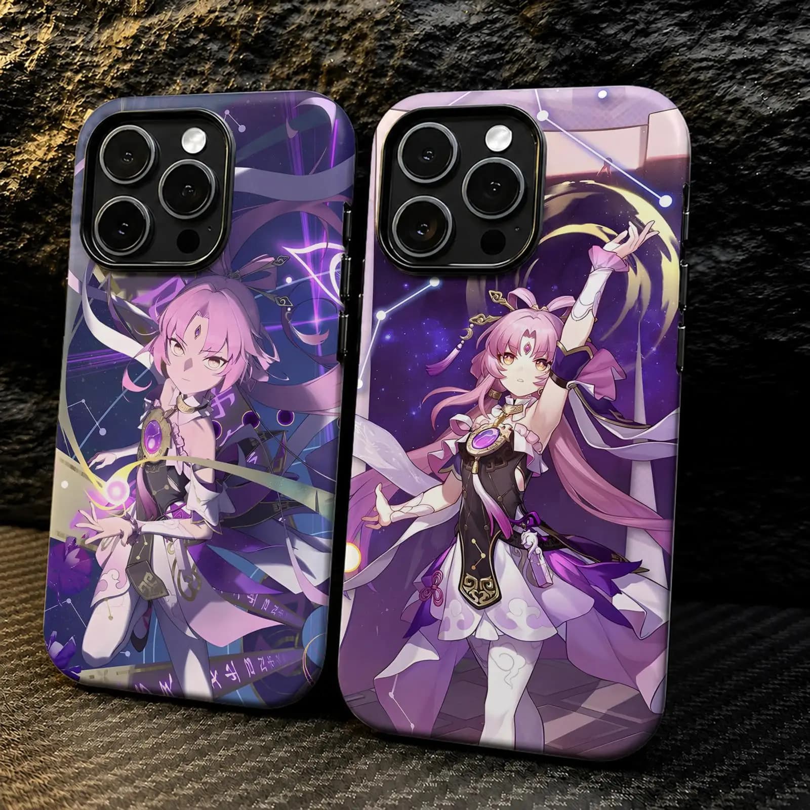 H-Honkai Star Rail Fu Xuan Phone Case For IPhone 17 16 15 14 13 12 11 Pro Max Air 2-in-1 Dual-Layer Back Protective Cover