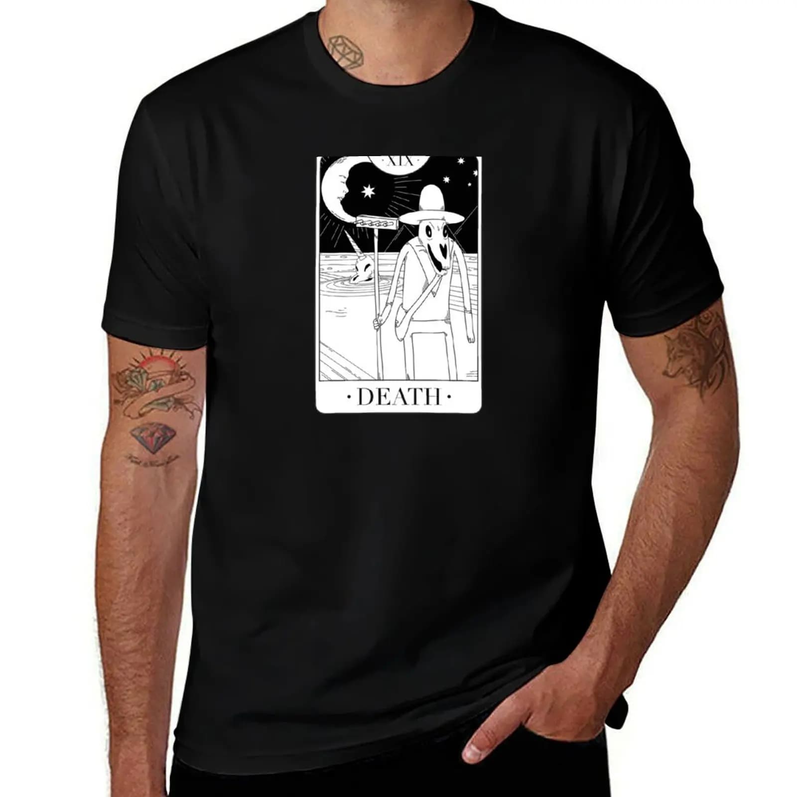 Tarot Card - death T-Shirt Quick Dry Fishing T-Shirt