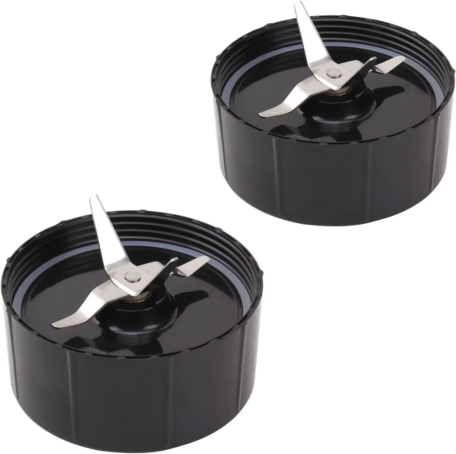 Pack of 2 cross blades for Magic Bullet 250 W MB1001 series with spare seals for blender
