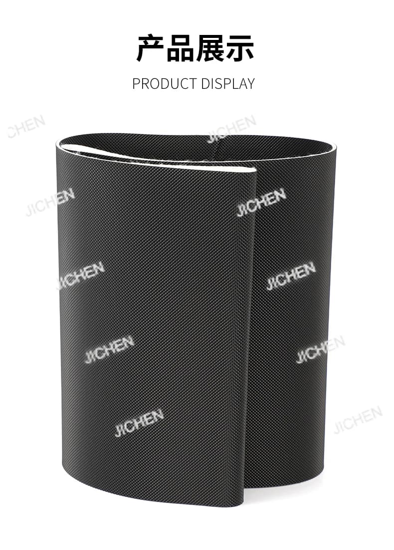 Ribbon conveyor belt for treadmills, special accessories for conveyor belts