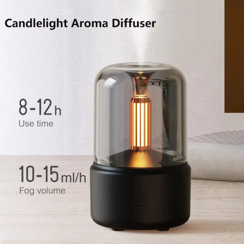 Spruzzatore umidificatore diffusore di aromi USB, elettrodomestico portatile, umidificatore elettrico, profumo da tavolo
