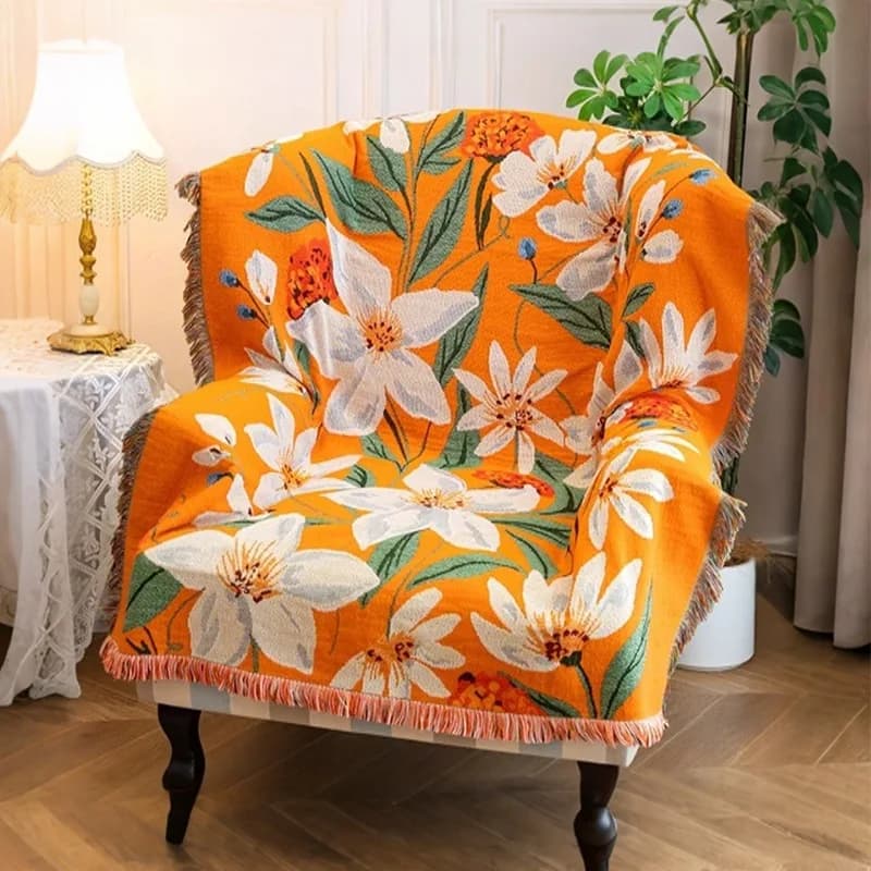 1PC Coperta Aviazione Aria condizionata Coperta addensata Divano Ufficio Coperta per pisolino Tessili per la casa da campeggio all'aperto