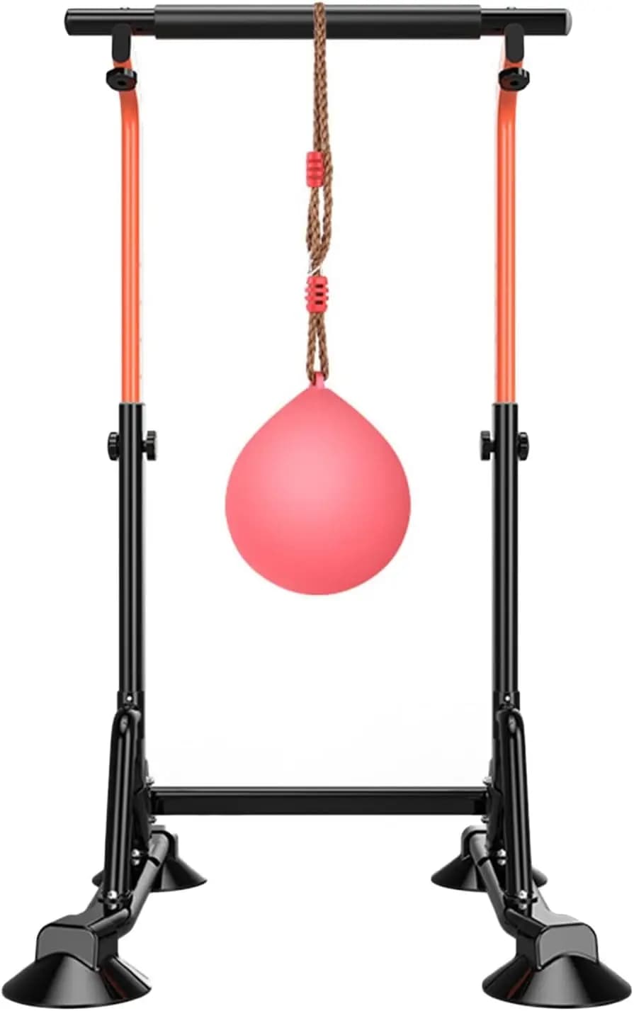 Height Adjustable Pull Up Bar Stand for Kids, 55 to 70.8 Inches, 75cm Wide, Strength Training Gymnastics Bar for Home School Workout Equipment
