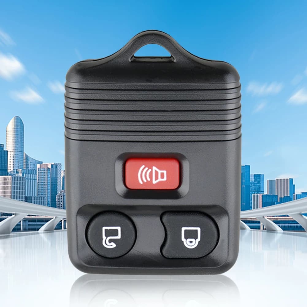 2PCS Keyless Entry Chiave telecomando per auto Fob 3 pulsanti Keyless Entry Chiave telecomando per auto per Ford F150 F250 F350 F450