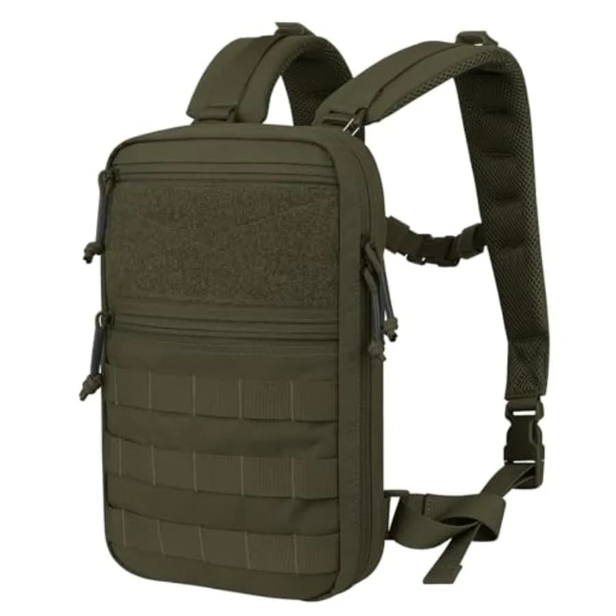 Zaino Tattico Molle per Idratazione da 1,5L - Borsa Leggera per Serbatoio d'Acqua Compatibile con Gilet Molle per Escursionismo e Caccia