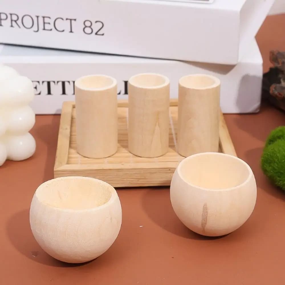 4 pezzi diffusore di oli essenziali in legno rinfrescante sonno lentamente volatile espanduto legno profumato floreale di lunga durata