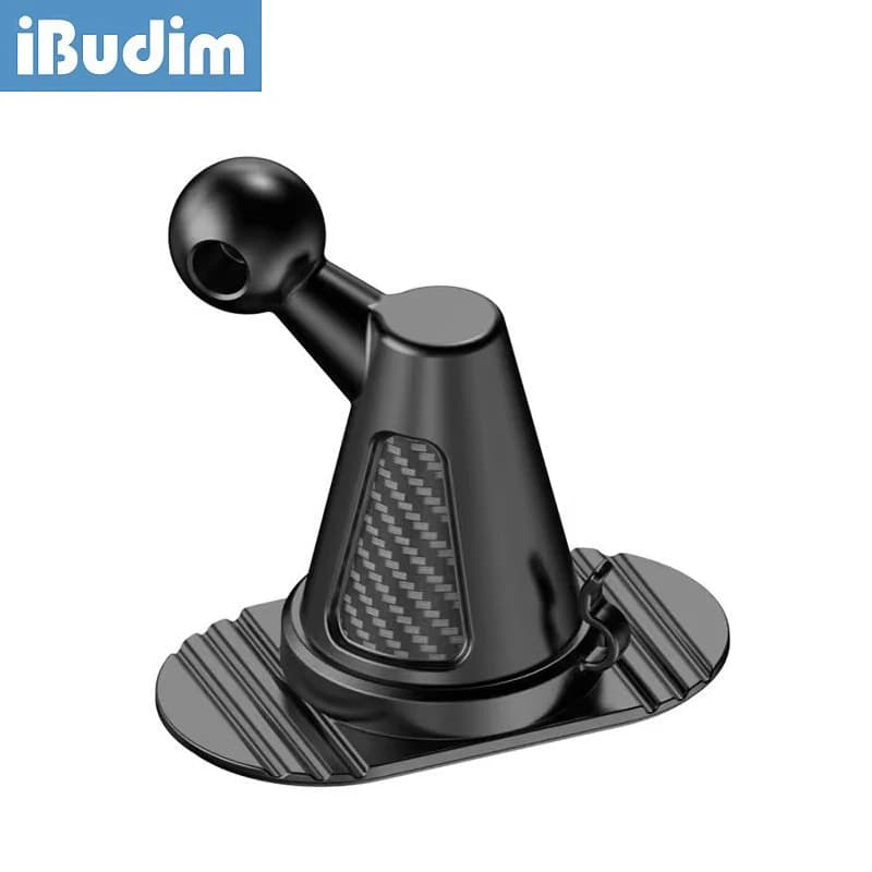 IBudim Base universale con testa a sfera da 17 mm per cruscotto Supporto per telefono cellulare per auto Supporto per telefono per auto Accessori Base adesiva per colla