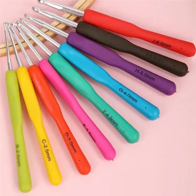 YWDZ-Yarn Weave Kits For Knitting Gloves And Sweaters DIY Crochet Needle Hooks Set For Fine Working