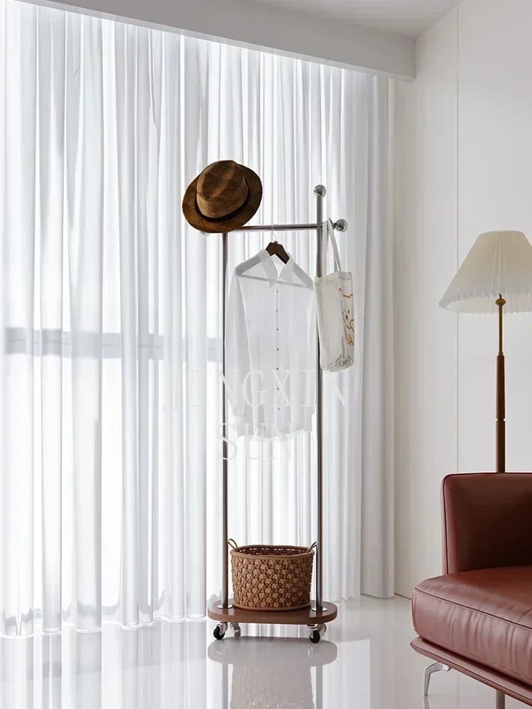 Retro coat rack Home clothes rack Simple hanger