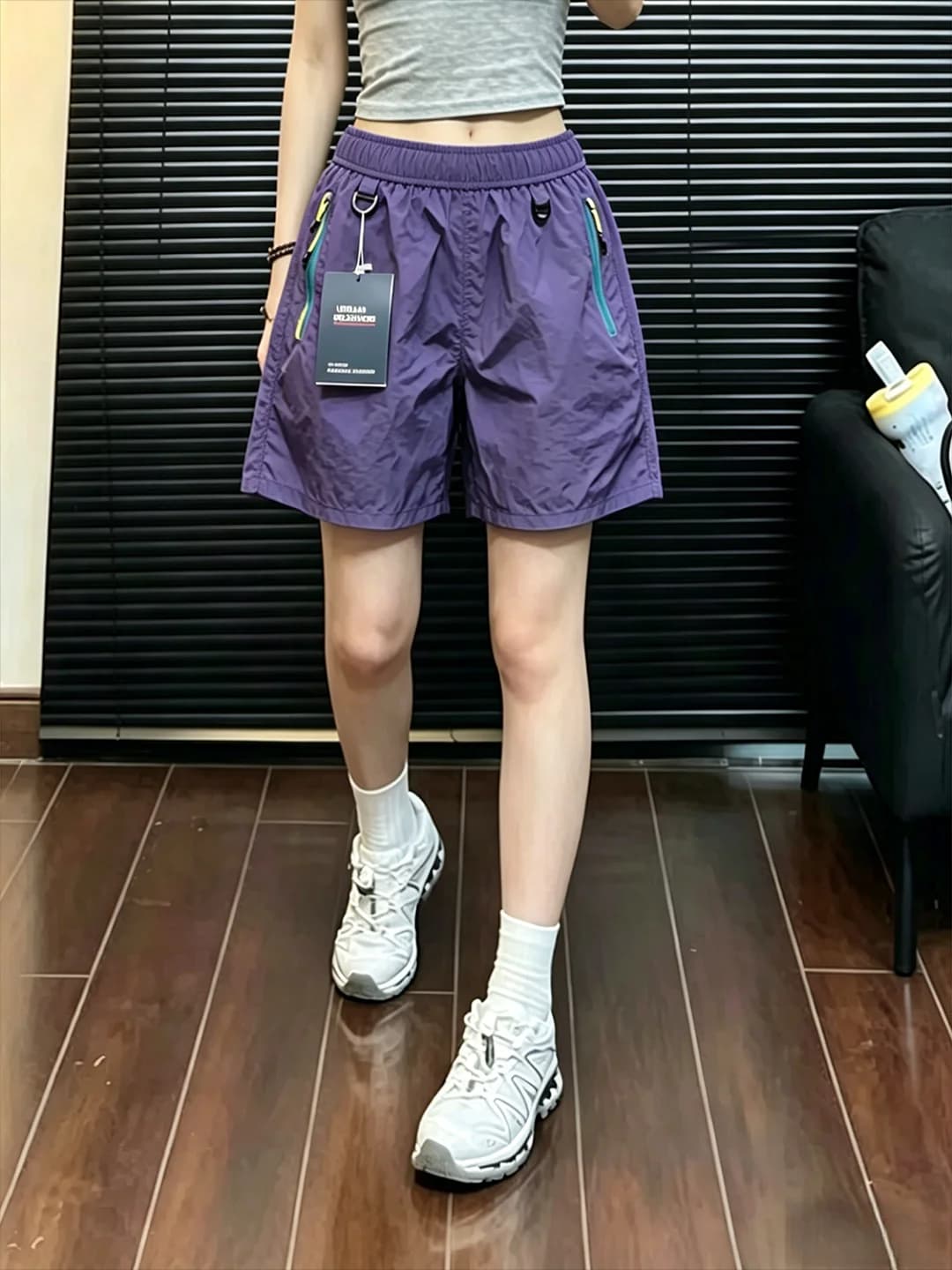 Pantaloncini ad Asciugatura Rapida per Fitness e Spiaggia, per Uomo e Donna, Estivi, per Corsa, Sport, Ciclismo, Abbigliamento Esterno a Quattro Gambe, Pantaloni da Spiaggia