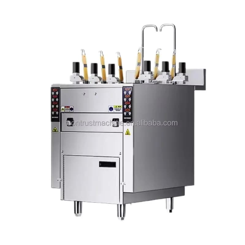 Automatic Restaurant Counter Top Electric Microwaveable Pasta Ramen Noodle Cooker Pump Commercial Noodle Cooking Machine