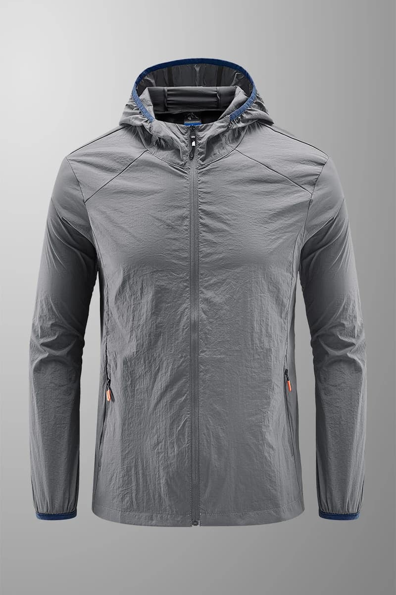 Nuova Giacca Estiva Ultra Sottile 2026 da Uomo in Seta Ghiaccio Traspirante con Protezione UV - Abbigliamento Protettivo Solare