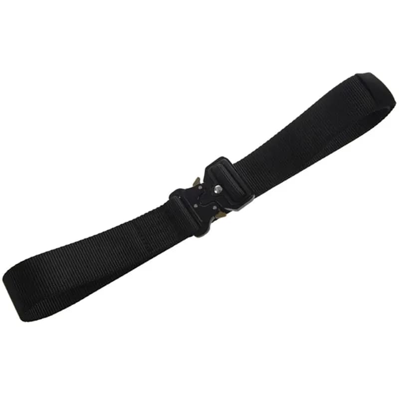 EGRANDE VENDITAE Adjustable Sports Belt Men's Hexed Belt Fighting Hunting Belt with CS Quick Release Fighting Equipment Black