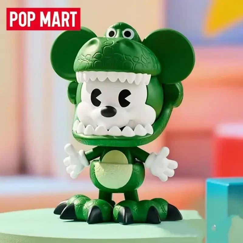POP MART Disney Mickey REMIXED Mickey incontra la serie PIXAR Scatola cieca autentica Scatola misteriosa Indovina borsa Giocattoli Bambola Anime Figura Desktop
