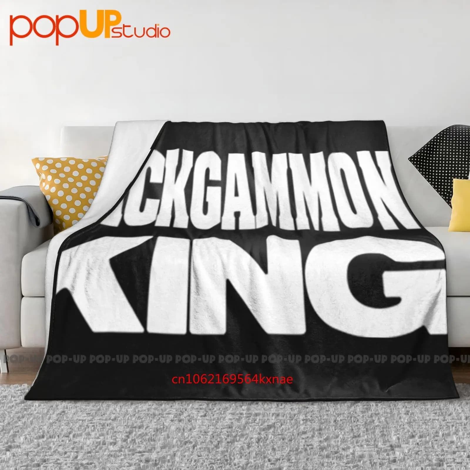 Backgammon Kingpick Coperta ultra morbida Trapunta Copridivano invernale Copriletto