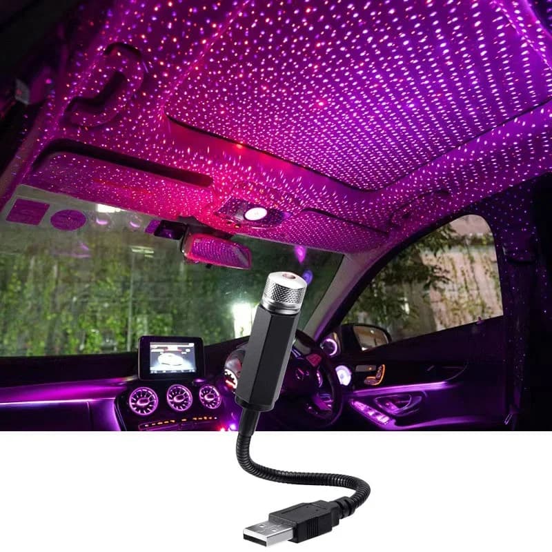 Mini proiettore per luce notturna a stella per tetto auto a LED per Renault Clio 3 Megane 2 Scenic 2 Kangoo