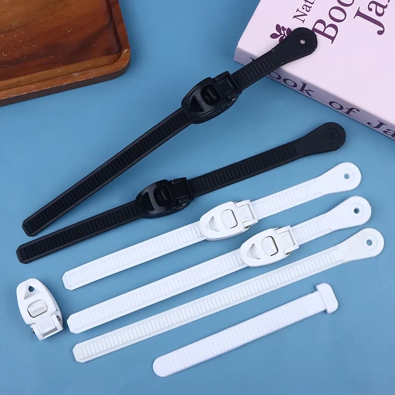 New Fixing Inline Speed Skate Buckle Skating Shoes Strap Universal Replacement Fastening Cable Tie Belt Fine-tuning Bucklebuckle