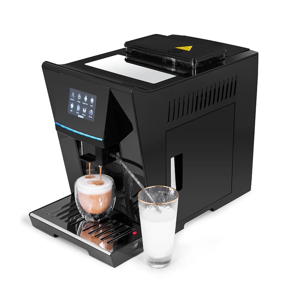 Automatic Italian Style Electric Coffee Machine for Hotels and Resorts with Hot Water System, EU Spanish GS Certification