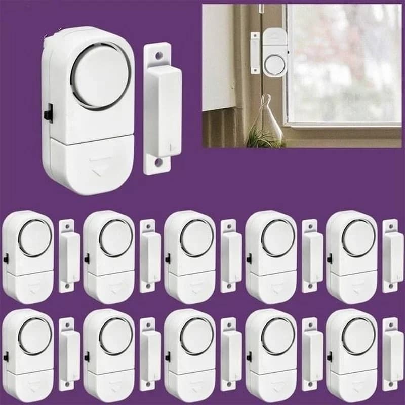 1pc Allarme per porte e finestre Sicurezza Wireless Home Window Door Sistema di allarme di sicurezza antifurto Sensore magnetico